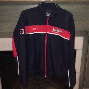 Belmont Basketball official team Fullzip jacket!!